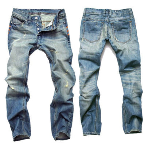 UrbanFlex™ – Herren-Jeans mit Rissen und Straight Fit