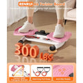 Waist Twister Machine Exercise Fitness Tool Ab Twister Board with the Smart LED Digital Monitor 300lbS Capacity and 20dB Ultra-