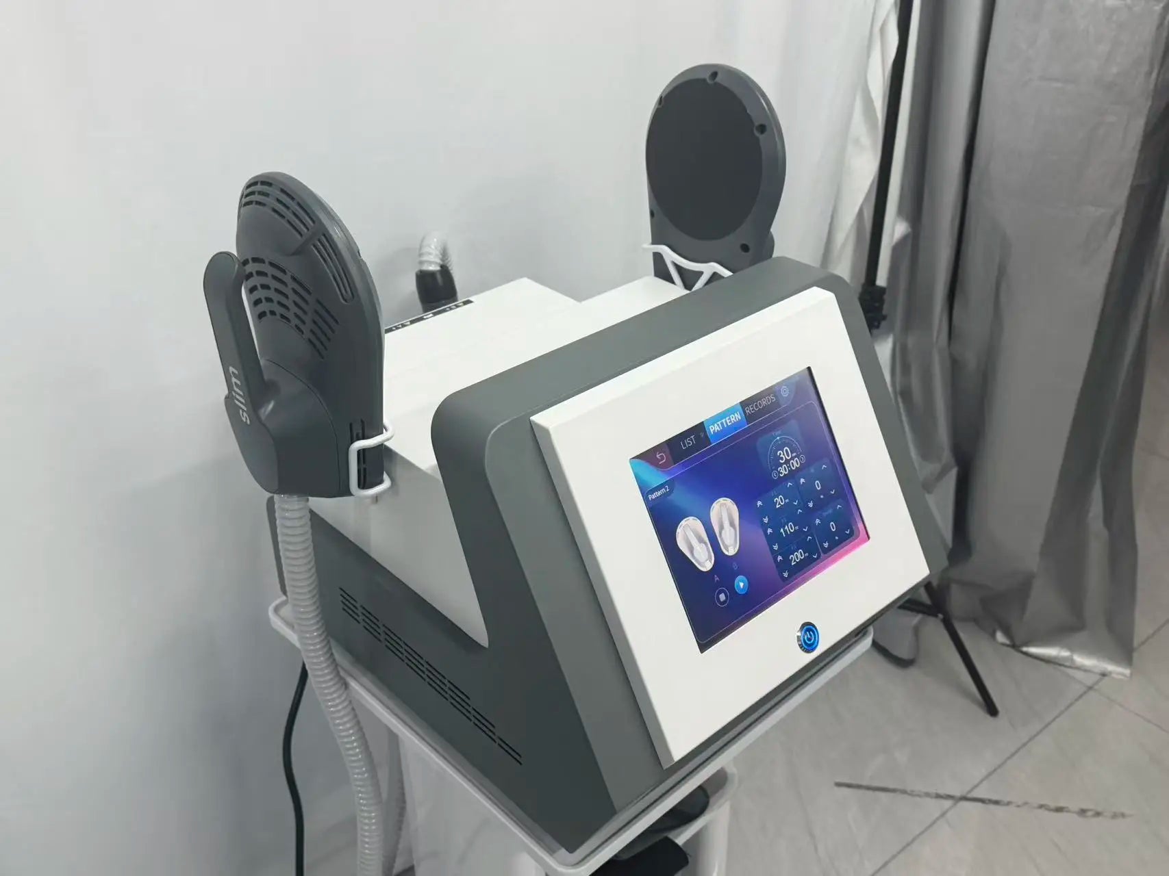 Myoslim Sculpt Machine 15Tesla 6500W EMS RF Body Sculpting Fat Burning Muscle Stimulation Slimming Machine