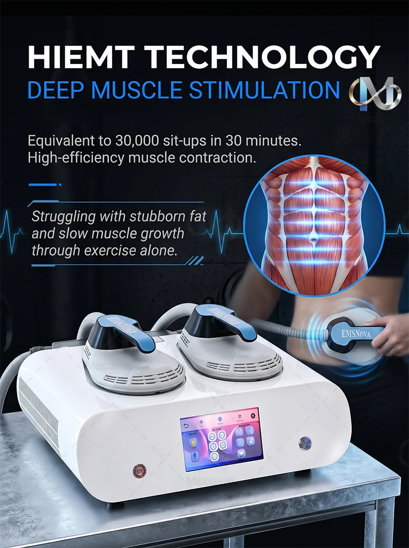 2026 Cutting‑Edge 6500W 200HZ Dual Handles EMS RF Body Sculptor with Intelligent Fat Burning & Skin Tightening Technology