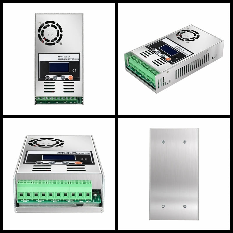 ECGSOLAX 60A MPPT Solar Charge Controller 12V 24V 36V 48V Battery Max PV 150VDC Solar Panel Regulator Support Lithium Battery