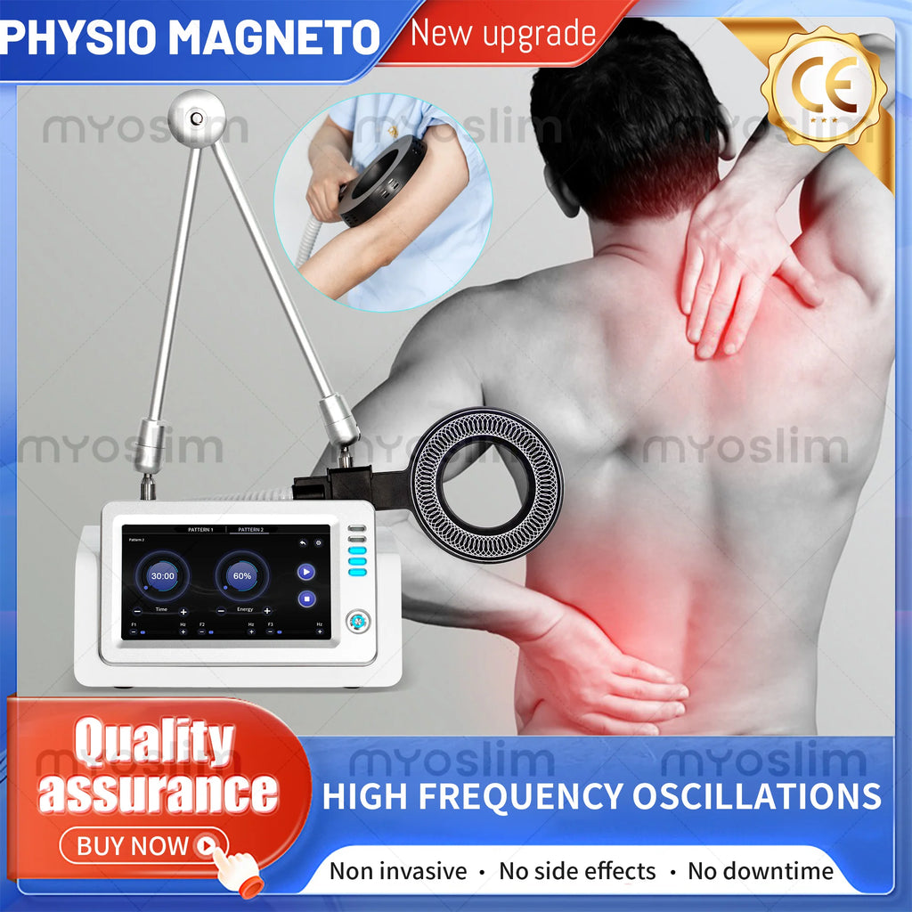 Myoslim Pain Relief Magnetic Physio Magneto Physiotherapy Rehabilitation Extracorporeal Magnetic Transduction Machine