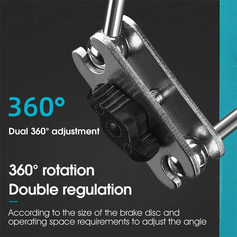 WEST BIKING Bicycle Tuning Table Multi-function Wheel Maintenance Rim Correction Stand Bike Repair Tool For 140-180MM Brake Disc