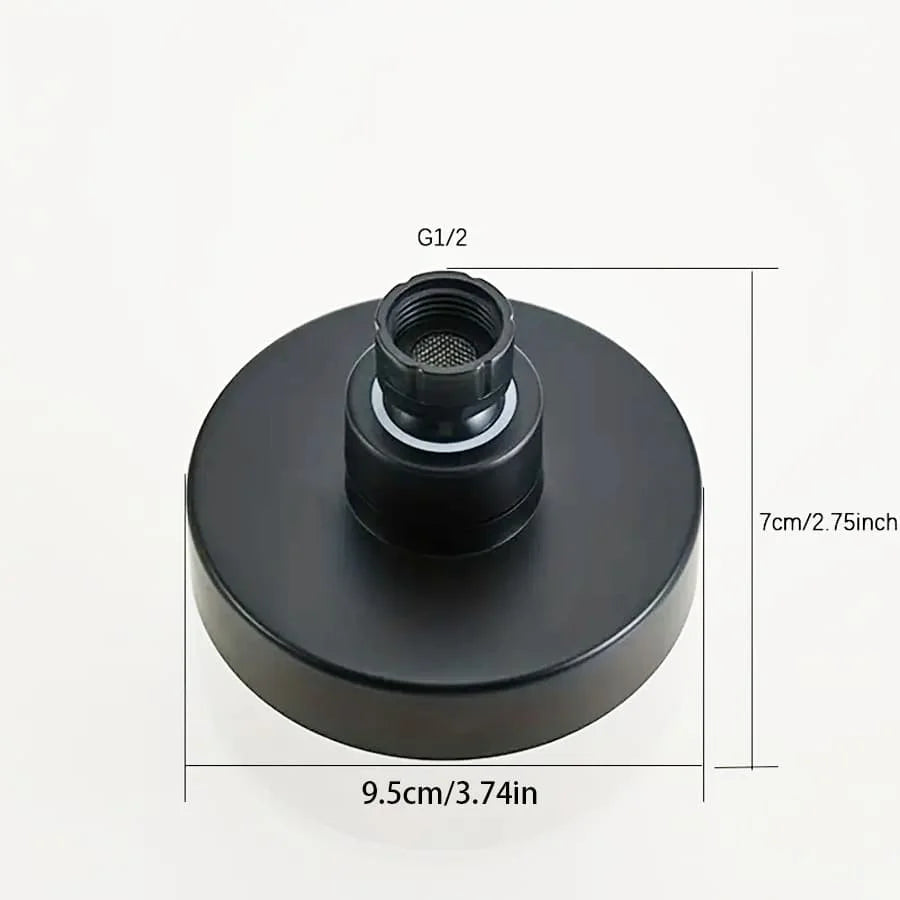 High Pressure Shower Head, Bathroom Powerful Showerhead With Strong Spray, Small Silicone Nozzles, Universal Fit Works With High And Low Water Flow Showers, Bathroom Accessories