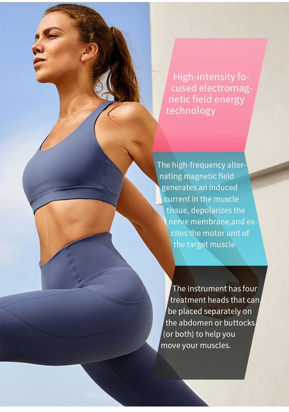 Myoslim Sculpt Machine 15Tesla 6500W EMS RF Body Sculpting Fat Burning Muscle Stimulation Slimming Machine