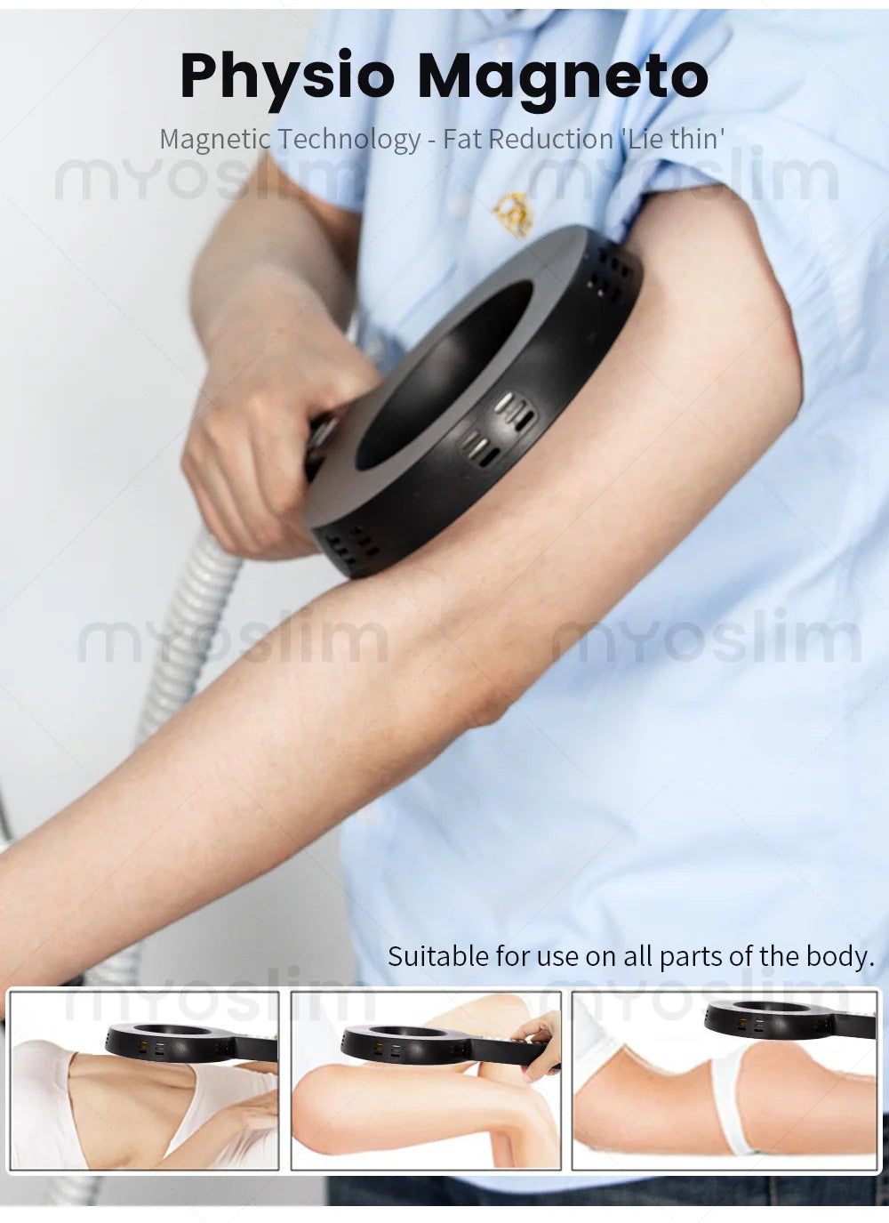 Myoslim Pain Relief Magnetic Physio Magneto Physiotherapy Rehabilitation Extracorporeal Magnetic Transduction Machine