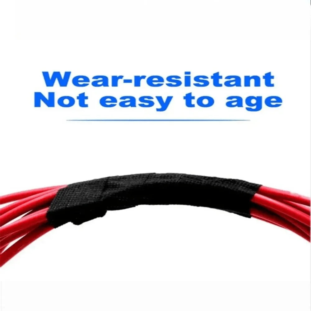 2Roll Black High-Temperature Flame Retardant Electrical Tape - Waterproof Insulation For Automotive Wiring & Circuit Repair, Industrial Grade Adhesive, Tear-Resistant, Halogen-Free, Up To 176°C Heat Resistance