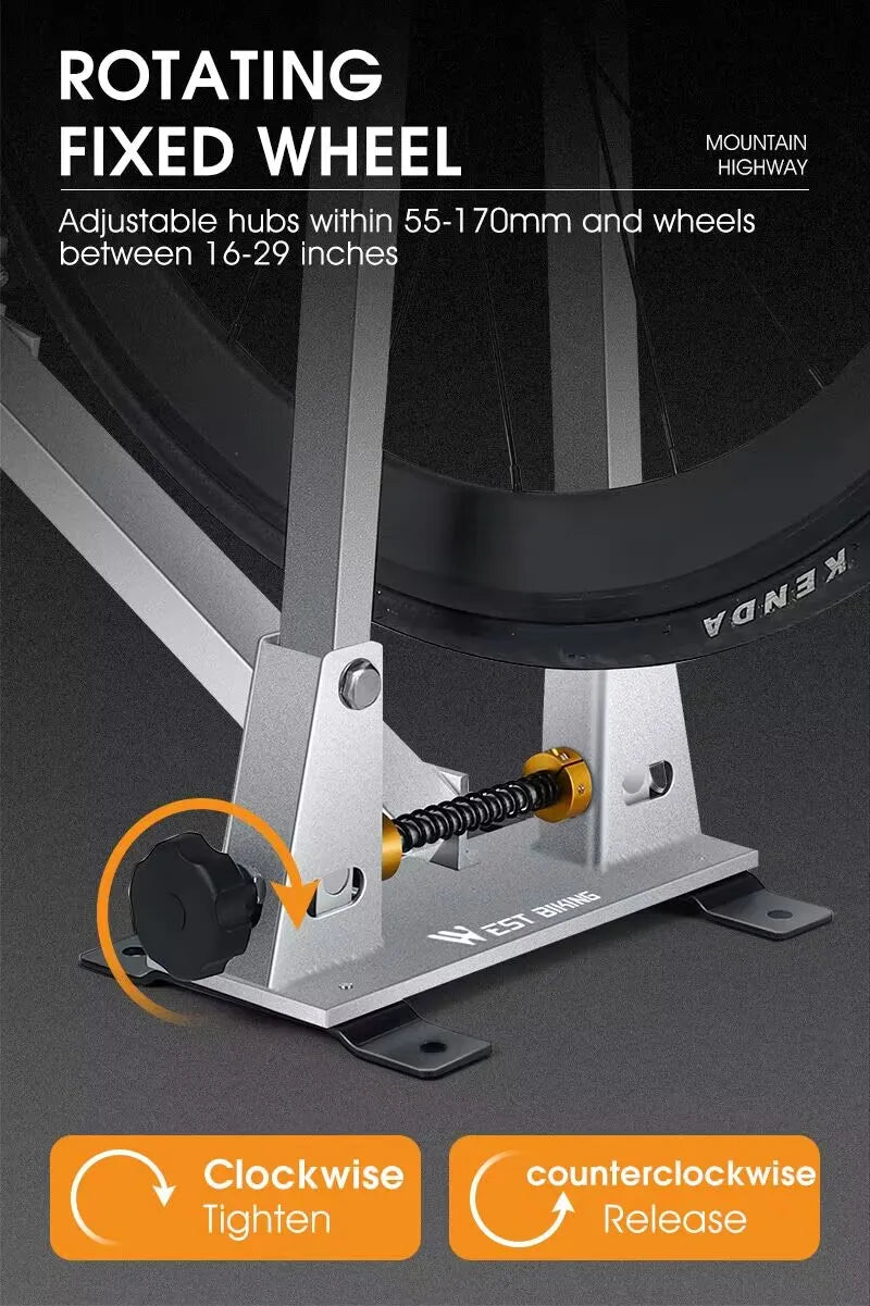 WEST BIKING Bicycle Wheel Truing Stand With Dial Indicator Gauge Tire Adjustment Rims Wheel Set MTB Road BMX Bike Repair Tools