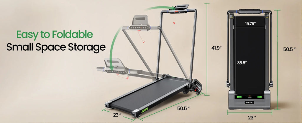 AKLUER Walking Pad Treadmill with Auto Incline, 6 in 1 Under Desk Treadmill, 2.5HP 6-Level Incline for Home with 330LBS Capacity