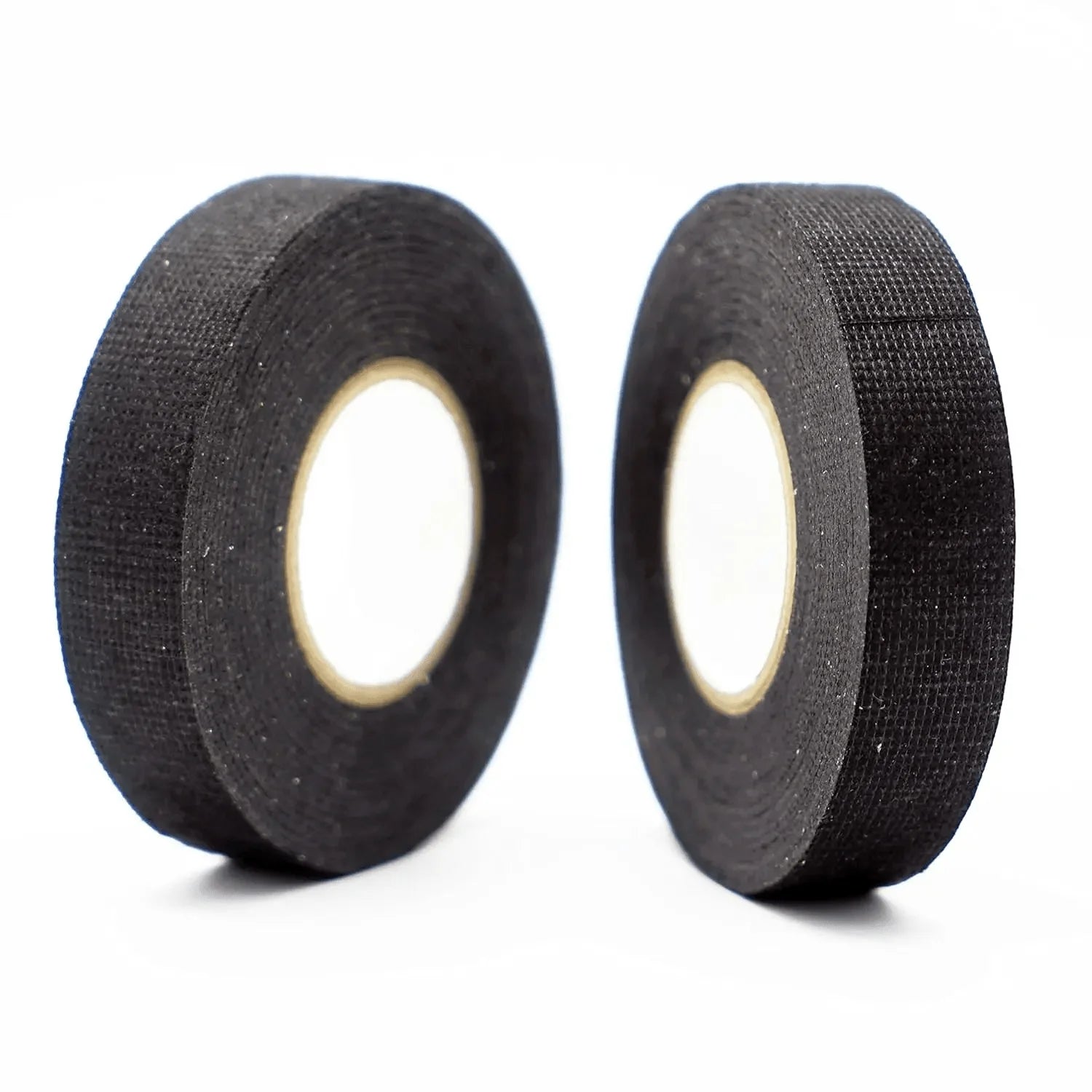 2Roll Black High-Temperature Flame Retardant Electrical Tape - Waterproof Insulation For Automotive Wiring & Circuit Repair, Industrial Grade Adhesive, Tear-Resistant, Halogen-Free, Up To 176°C Heat Resistance