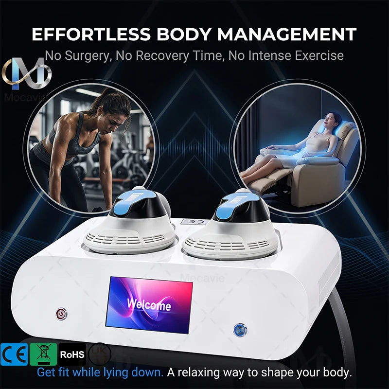 2026 Cutting‑Edge 6500W 200HZ Dual Handles EMS RF Body Sculptor with Intelligent Fat Burning & Skin Tightening Technology