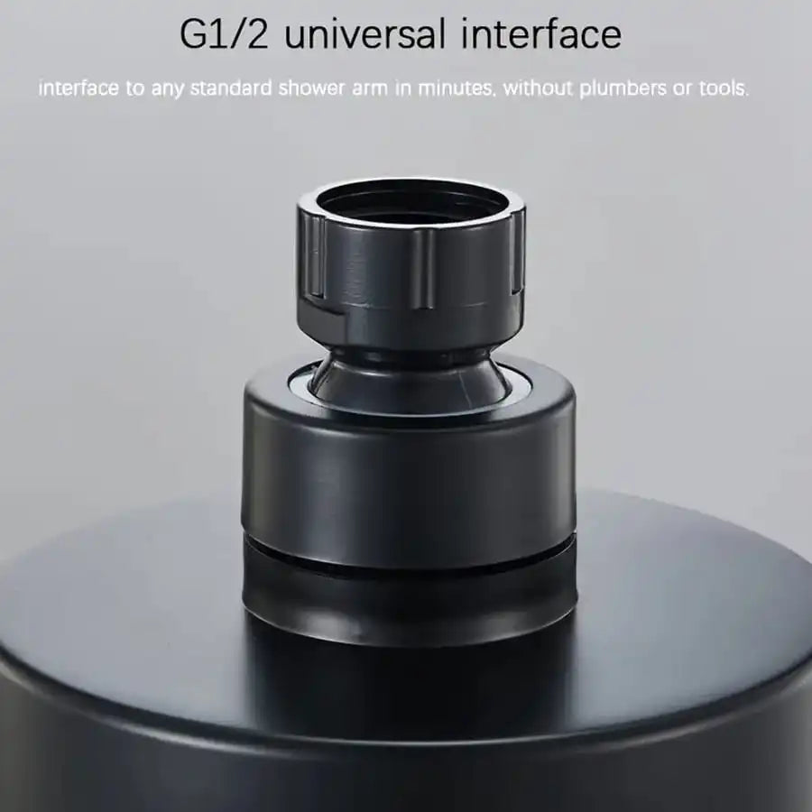 High Pressure Shower Head, Bathroom Powerful Showerhead With Strong Spray, Small Silicone Nozzles, Universal Fit Works With High And Low Water Flow Showers, Bathroom Accessories