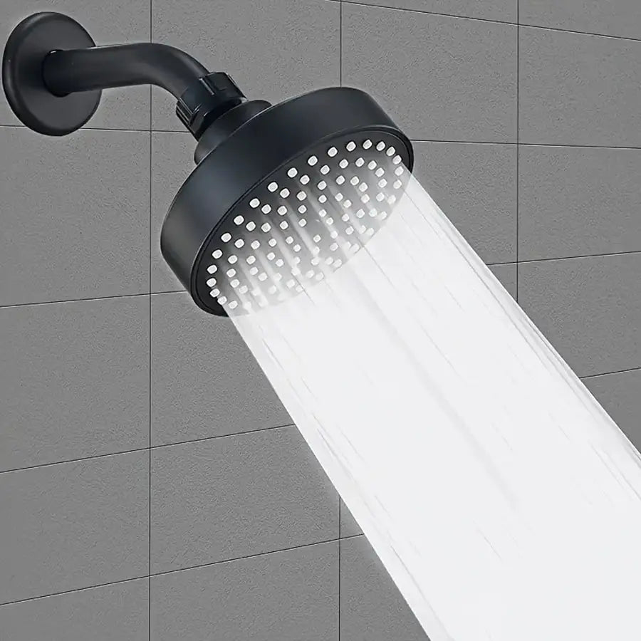 High Pressure Shower Head, Bathroom Powerful Showerhead With Strong Spray, Small Silicone Nozzles, Universal Fit Works With High And Low Water Flow Showers, Bathroom Accessories