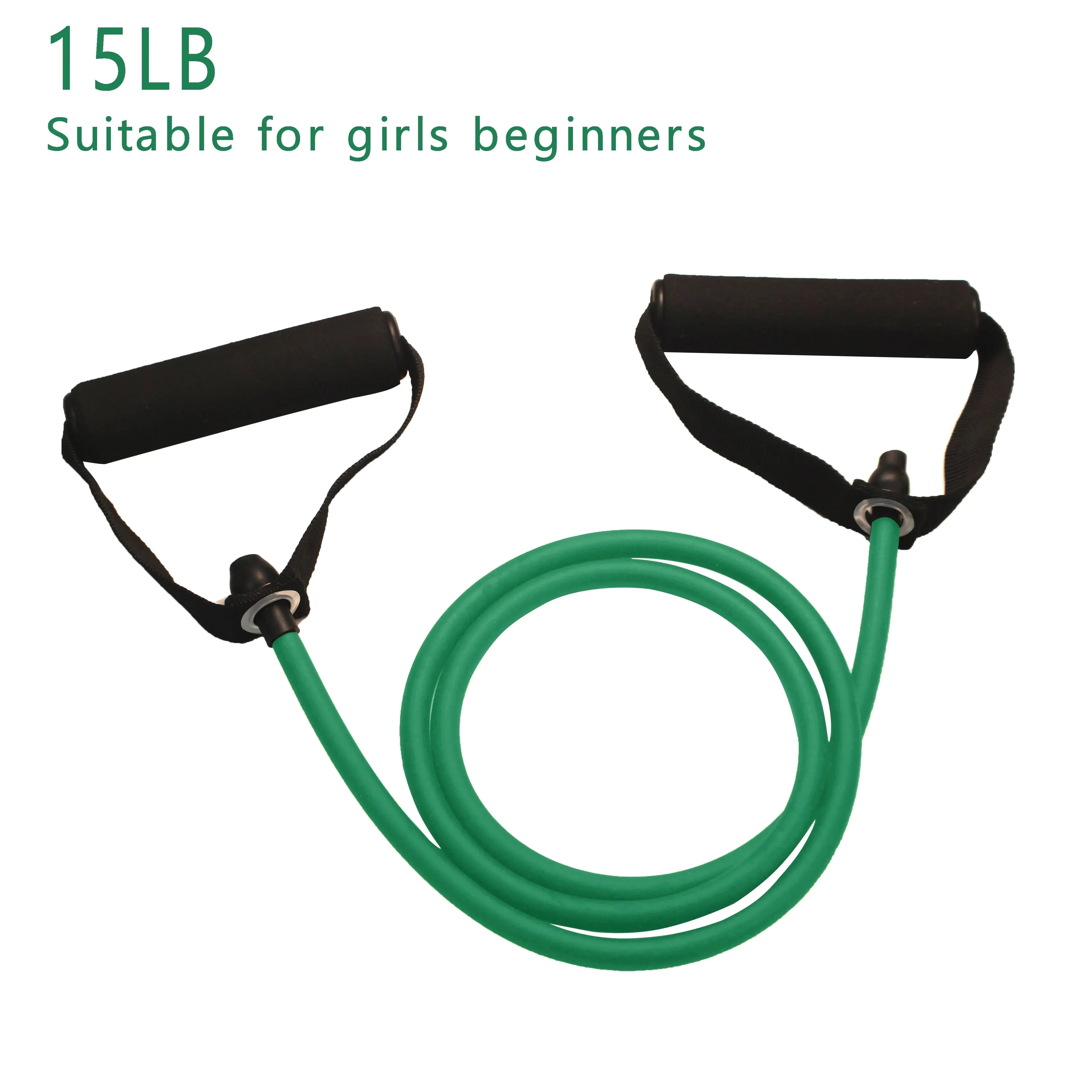 Resistance Bands With Handles, Home Workout Bands for Men Women, Exercise Strength Training Equipment with Handle for Fitness Gym