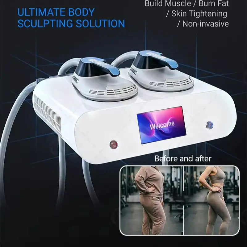 2026 Cutting‑Edge 6500W 200HZ Dual Handles EMS RF Body Sculptor with Intelligent Fat Burning & Skin Tightening Technology