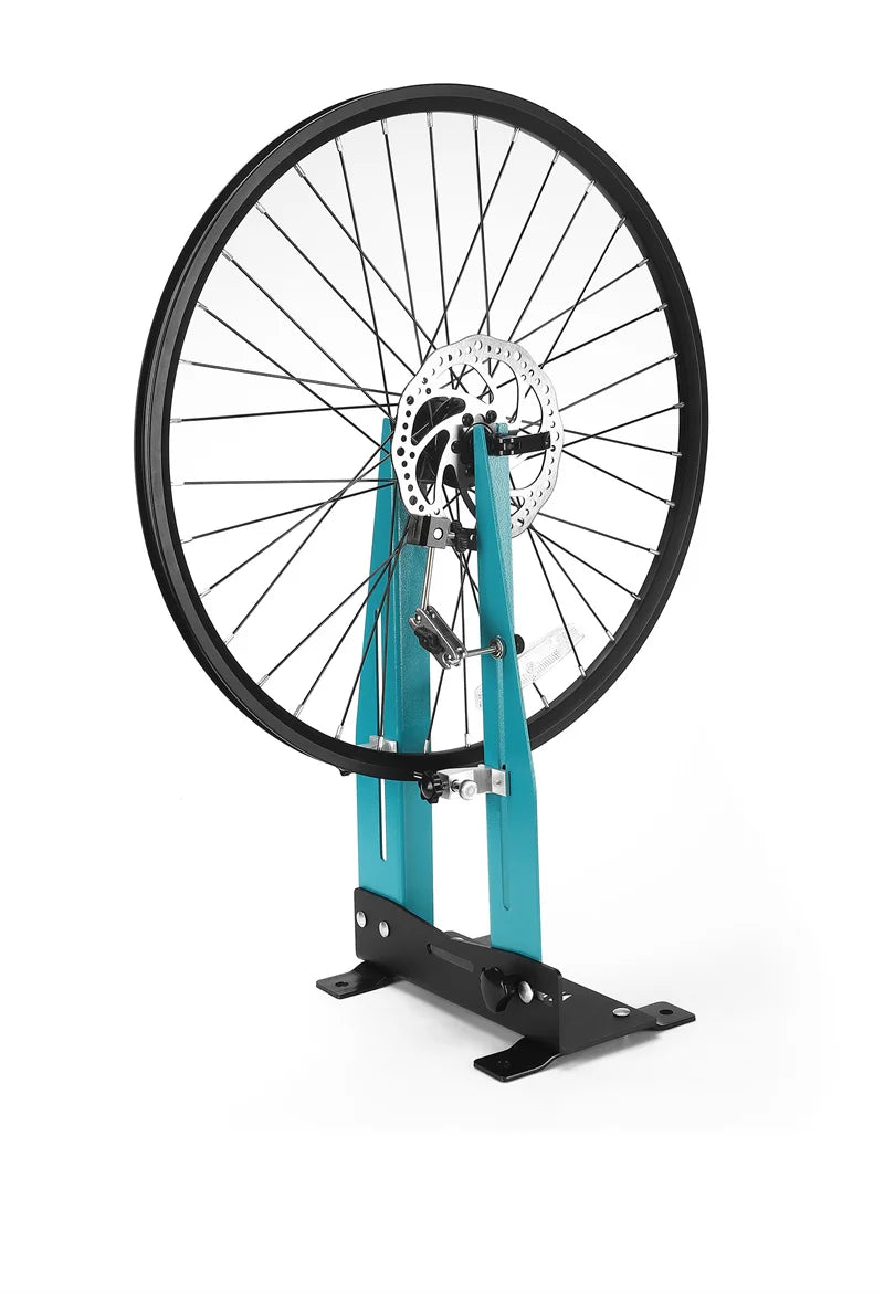 WEST BIKING Bicycle Tuning Table Multi-function Wheel Maintenance Rim Correction Stand Bike Repair Tool For 140-180MM Brake Disc