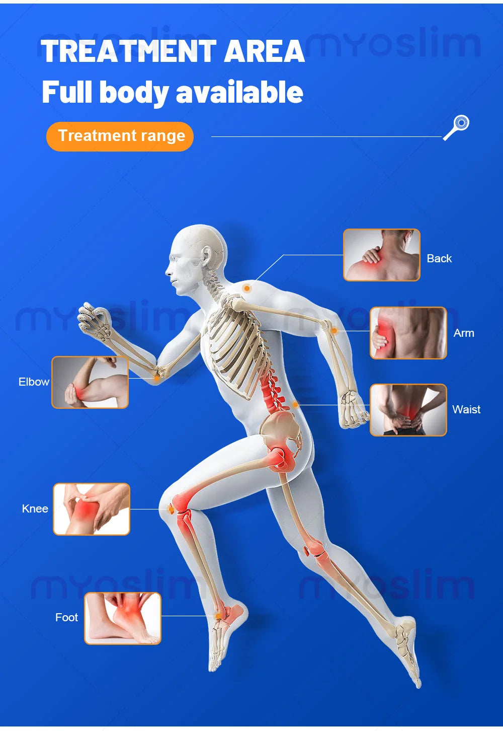 Myoslim Pain Relief Magnetic Physio Magneto Physiotherapy Rehabilitation Extracorporeal Magnetic Transduction Machine
