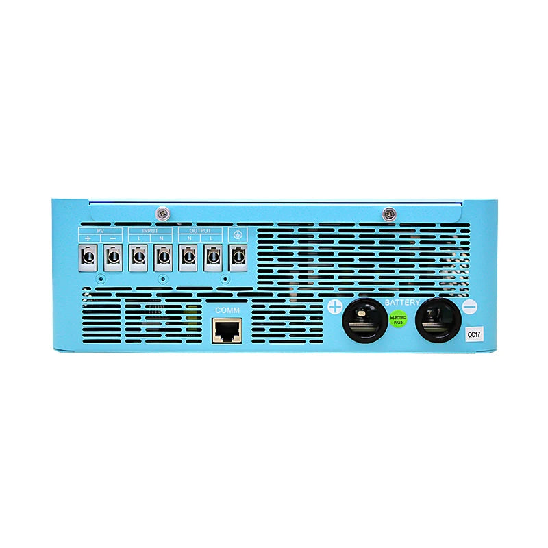 EASUN POWER hybrid Soalr Inverter 4KW MPPT 140A 350VDC PV Input 110VAC 24VDC 4000W Pure Sine Wave 6.25 Inch LCD Display Household with WIFI/without WIFI US warehouse