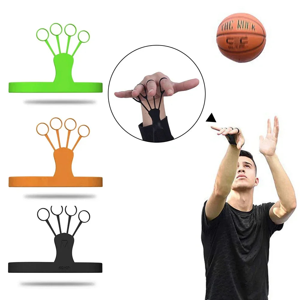 Basketball Shooting Aid Silicone Training Equipment Basketball Pitching Training Corrector Shooting Posture Hand Holder
