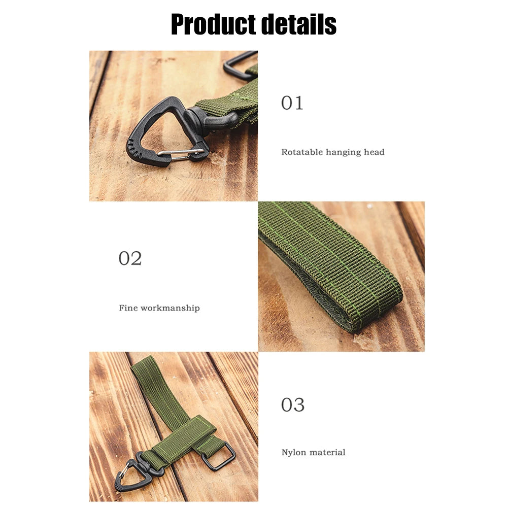 Outdoor Gloves Mountaineering Climbing Rope Storage Buckle Travel Hiking Buckles