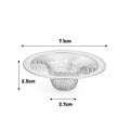 10/1x Stainless Steel Sink Filter Kitchen Bathroom Floor Drain Mesh Filters Drain Basket Waste Screen Hole Trap Strainer Stopper