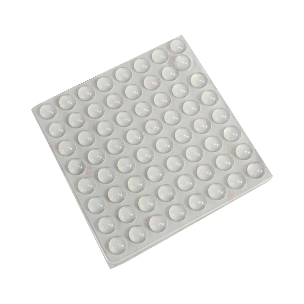 100Pcs Self Adhesive Door Stopper Rubber Damper Buffer Cabinet Bumpers Silicone