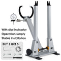 WEST BIKING Bicycle Wheel Truing Stand With Dial Indicator Gauge Tire Adjustment Rims Wheel Set MTB Road BMX Bike Repair Tools