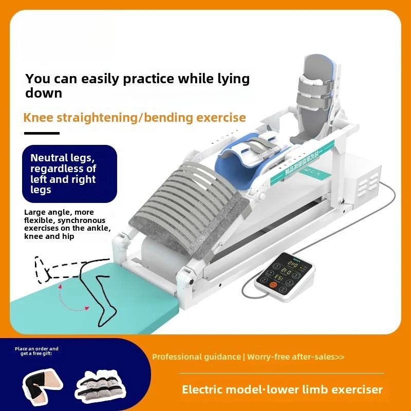 New Electric Intelligent Lower Limb Rehabilitation Trainer Professional Knee Leg ExerciseRelief Stiffness  Machine Pain