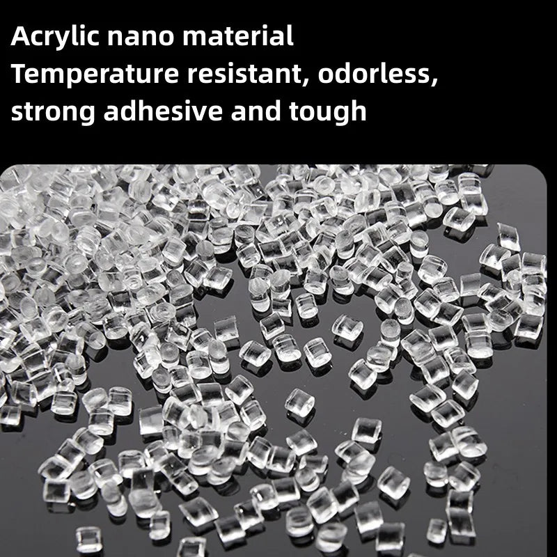 Nano Tape Super Strong Double-Sided Adhesive Tape Transparent Reusable Waterproof Tapes Heat Resistance Bathroom Home Decoration