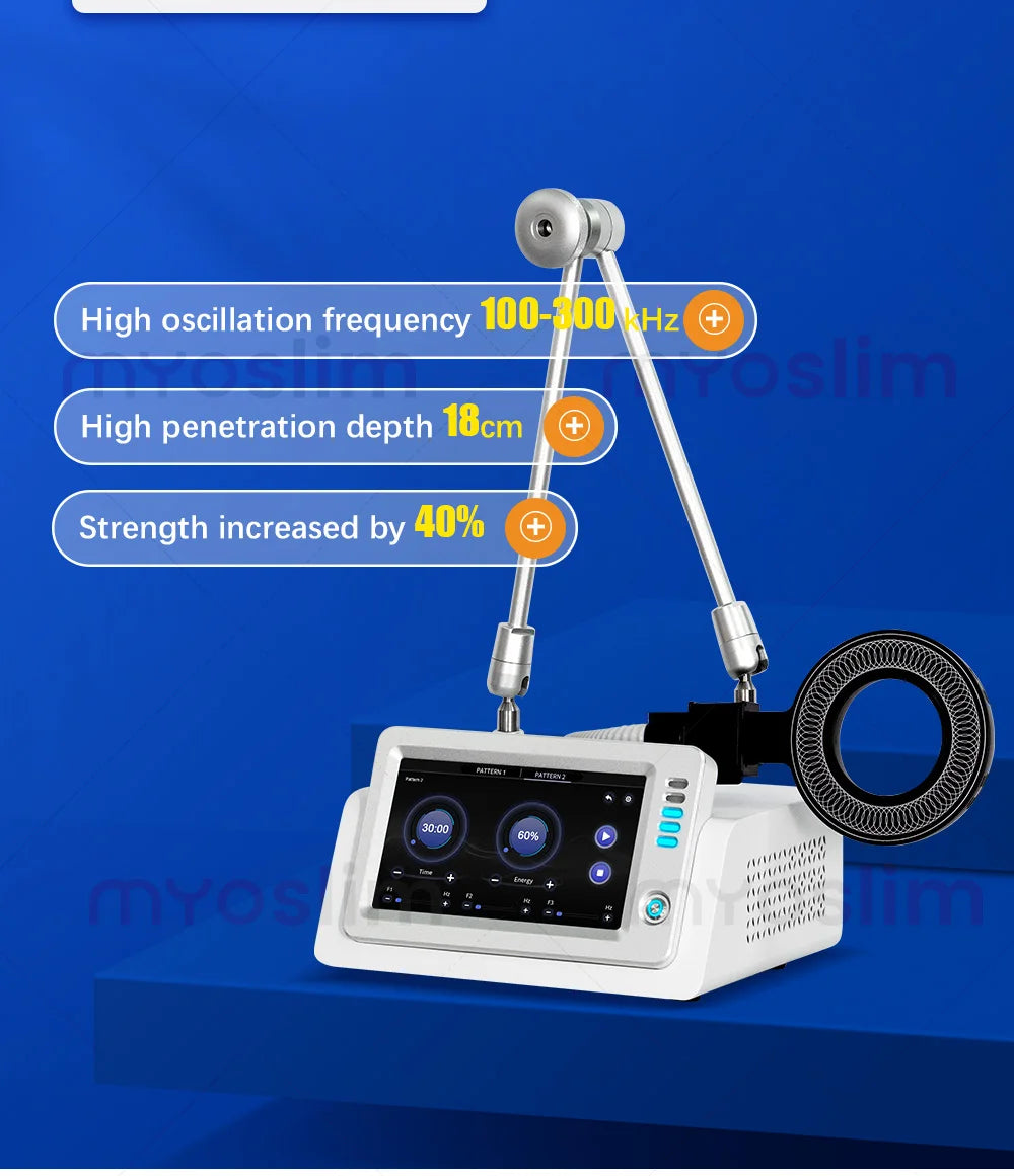 Myoslim Pain Relief Magnetic Physio Magneto Physiotherapy Rehabilitation Extracorporeal Magnetic Transduction Machine