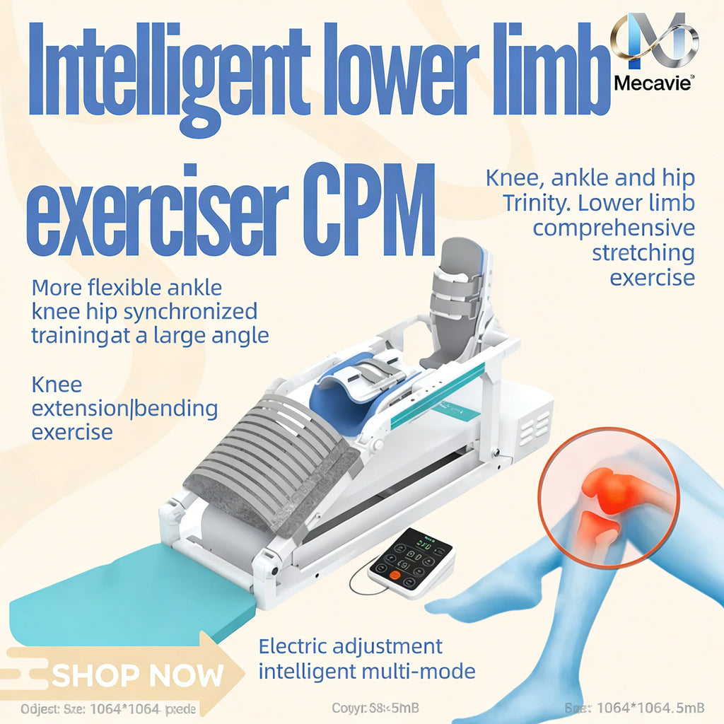 New Electric Intelligent Lower Limb Rehabilitation Trainer Professional Knee Leg ExerciseRelief Stiffness  Machine Pain